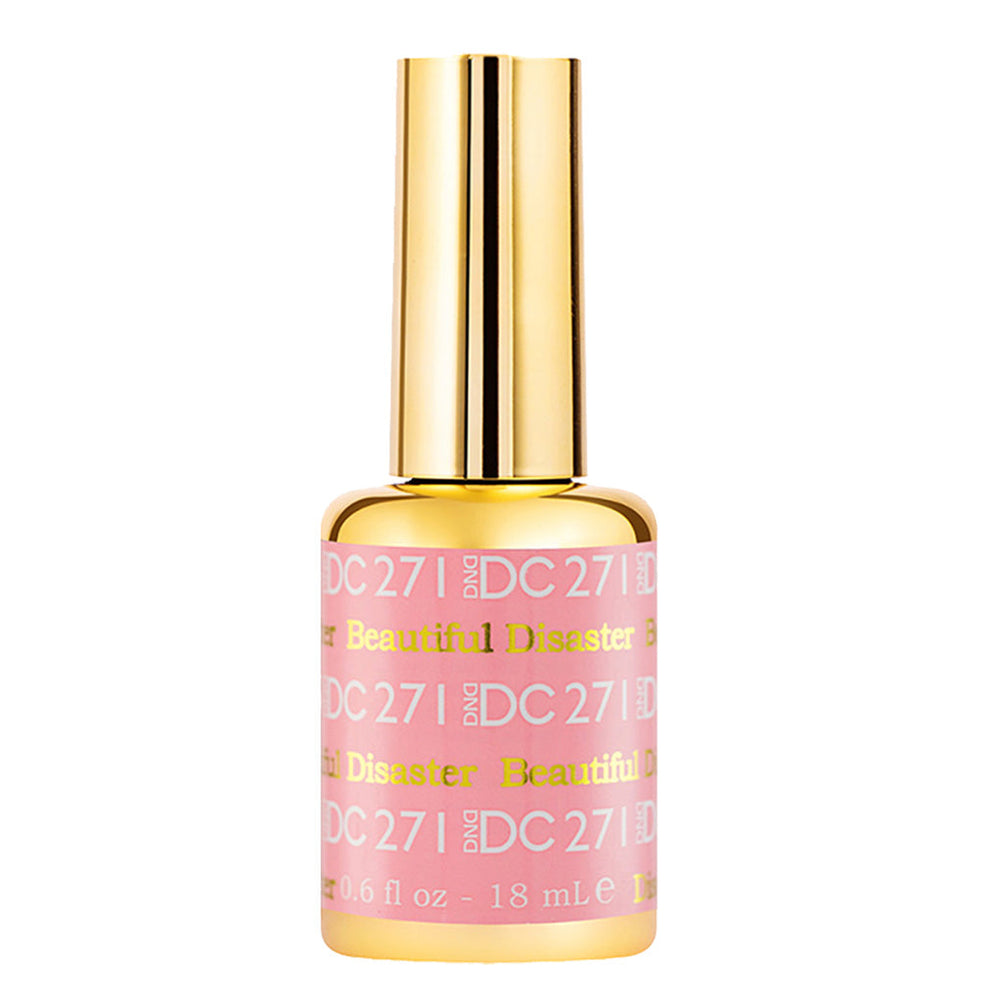 DND DC Gel Polish - 271 Pink Colors - Beautiful Disaster by DND DC sold by DTK Nail Supply