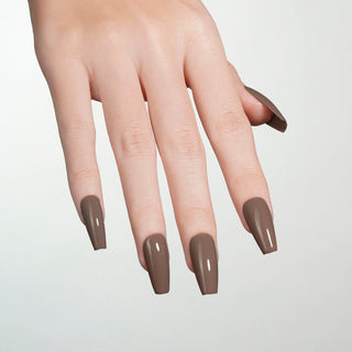 Lavis Gel Polish 271 - Brown Colors - Cafe Au Lait by LAVIS NAILS sold by DTK Nail Supply