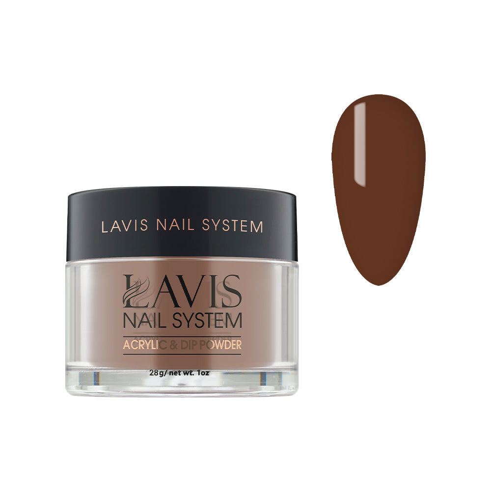 Lavis Acrylic Powder - 272 Caramel - Brown Colors by LAVIS NAILS sold by DTK Nail Supply