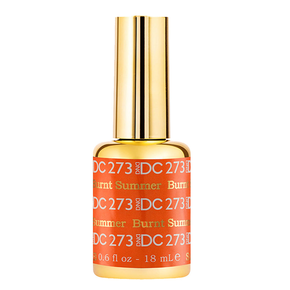DND DC Gel Polish - 273 Orange Colors - Burnt Summer by DND DC sold by DTK Nail Supply