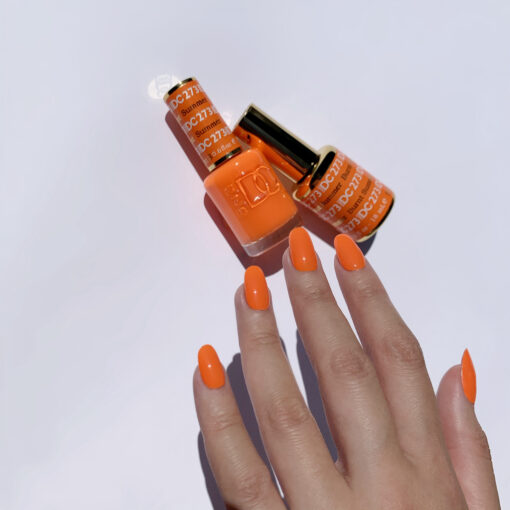 DND DC Gel Polish - 273 Orange Colors - Burnt Summer by DND DC sold by DTK Nail Supply