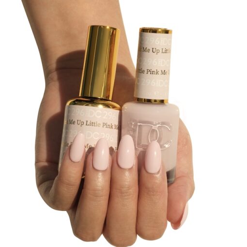 DND DC Gel Polish - 296 Nude Colors - Little Pink Me Up by DND DC sold by DTK Nail Supply