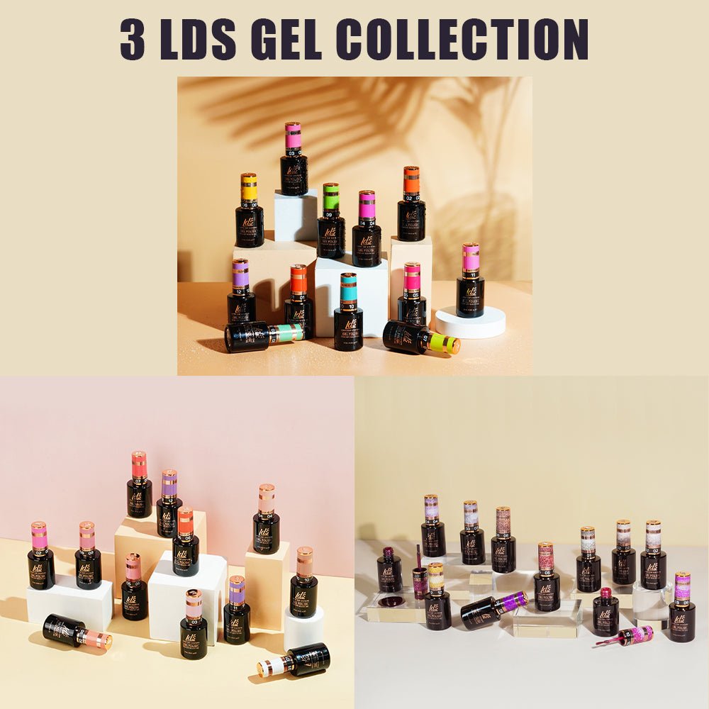 3 LDS GEL COLLECTION - DTK Nail Supply