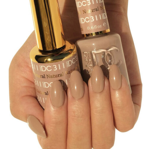 DND DC Gel Polish - 311 Brown Colors - Natural by DND DC sold by DTK Nail Supply