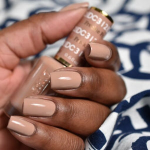 DND DC Gel Polish - 312 Brown Colors - Freckle by DND DC sold by DTK Nail Supply