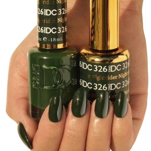 DND DC Gel Polish - 326 Green Colors - Nightrider by DND DC sold by DTK Nail Supply