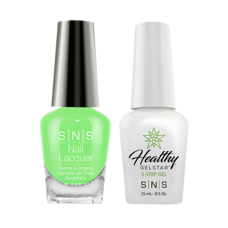  SNS Gel Nail Polish Duo - 372 Green Colors by SNS sold by DTK Nail Supply