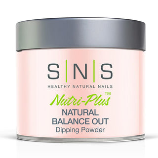  SNS Natural Balance Out Dipping Powder Pink & White - 4 oz by SNS sold by DTK Nail Supply