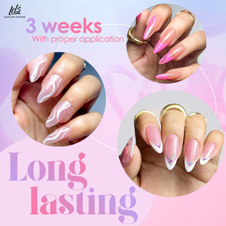  LDS Jelly Nude (12 colors): 01 - 12 + Free Sample by LDS sold by DTK Nail Supply