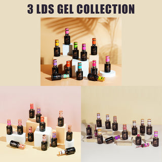 3 LDS GEL COLLECTION by LDS sold by DTK Nail Supply