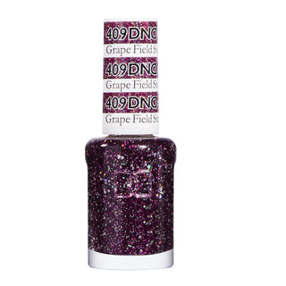 DND Nail Lacquer - 409 Purple Colors - Grape Field Star by DND - Daisy Nail Designs sold by DTK Nail Supply