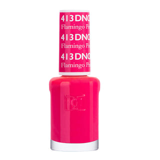 DND Nail Lacquer - 413 Pink Colors - Flamingo Pink