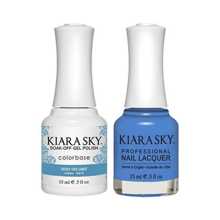  Kiara Sky Gel Nail Polish Duo - 415 Skies The Limit by Kiara Sky sold by DTK Nail Supply