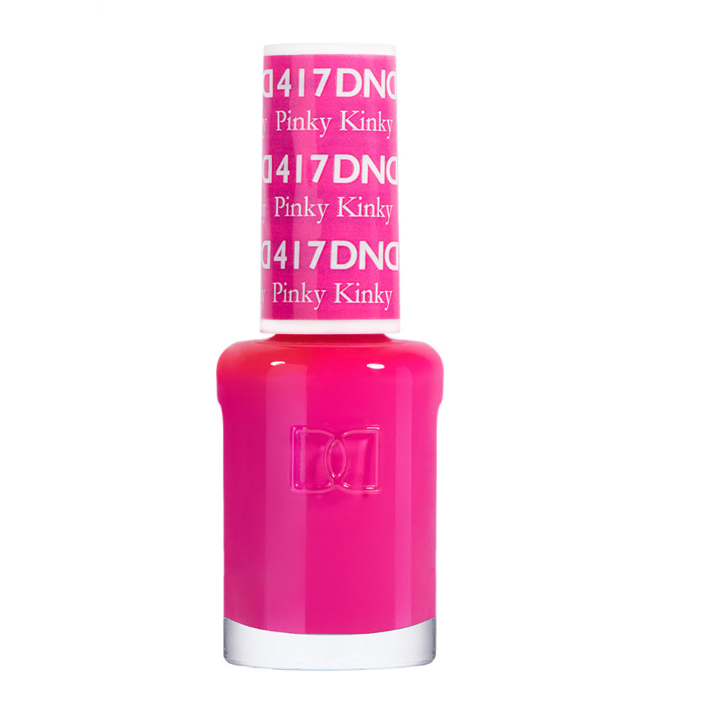 DND Nail Lacquer - 417 Pink Colors - Pinky Kinky by DND - Daisy Nail Designs sold by DTK Nail Supply
