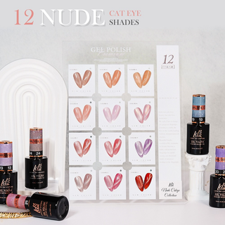 LDS Nude CE Set 12 Colors - Nude Cat Eyes Collection