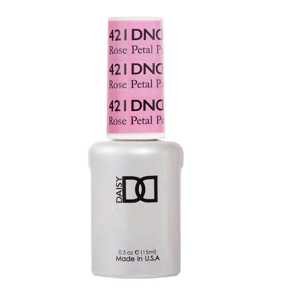 DND Gel Polish - 421 Pink Colors - Rose Petal Pink by DND - Daisy Nail Designs sold by DTK Nail Supply