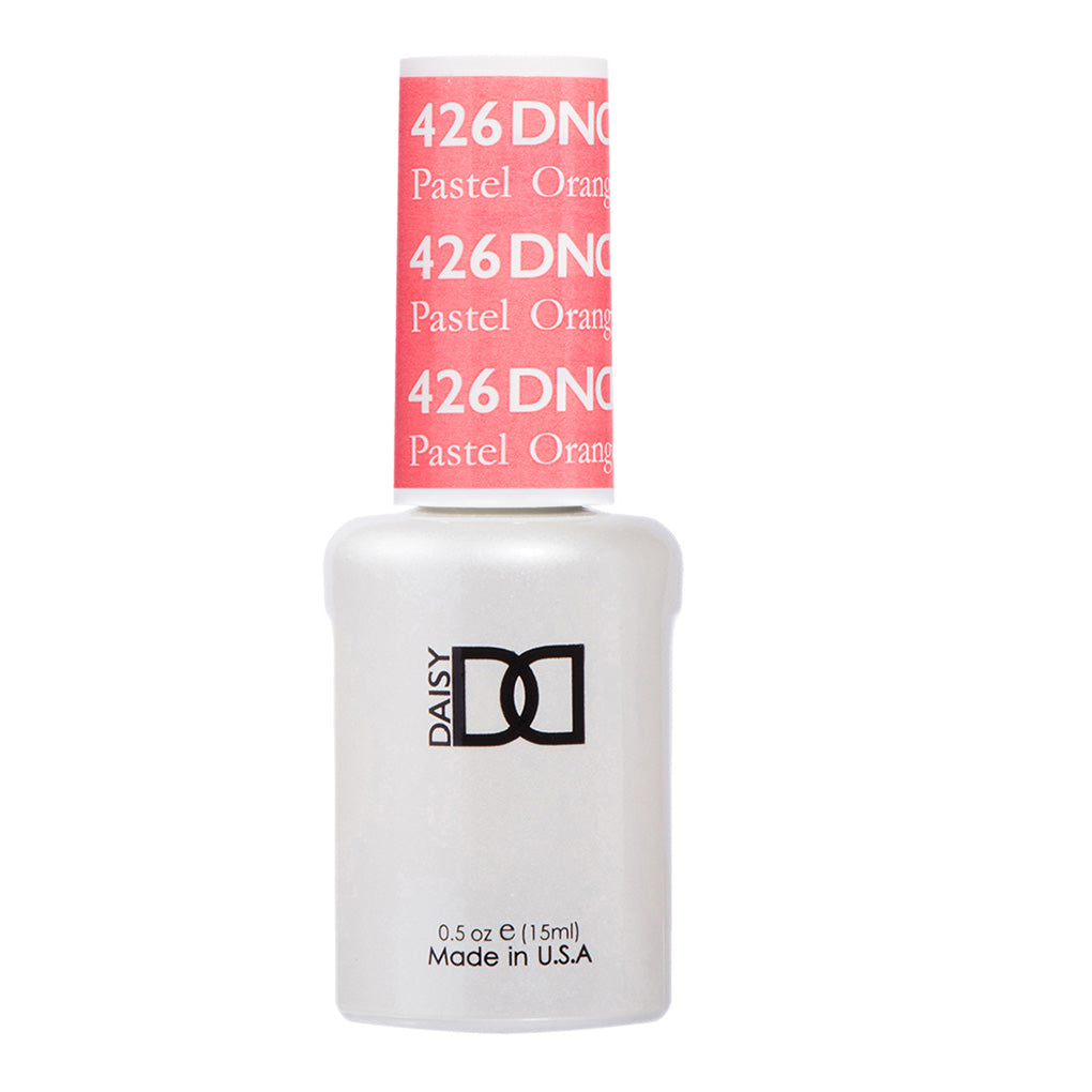 DND Gel Polish - 426 Coral Colors - Pastel Orange by DND - Daisy Nail Designs sold by DTK Nail Supply