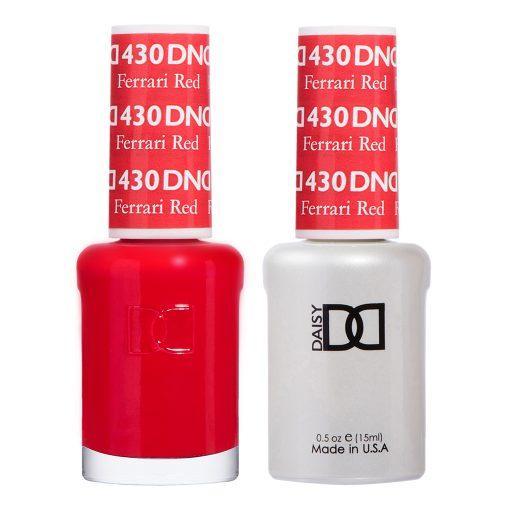 DND Gel Nail Polish Duo - 430 Ferrari Red by DND - Daisy Nail Designs sold by DTK Nail Supply