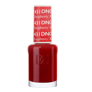 DND Nail Lacquer - 431 Red Colors - Raspberry by DND - Daisy Nail Designs sold by DTK Nail Supply