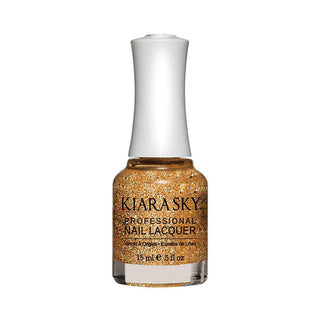  Kiara Sky Nail Lacquer - 433 Strike Gold by Kiara Sky sold by DTK Nail Supply