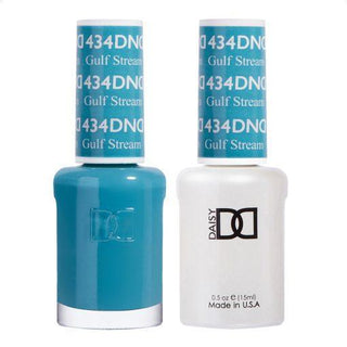  DND Gel Nail Polish Duo - 434 Blue Colors - Gulf Stream by DND - Daisy Nail Designs sold by DTK Nail Supply
