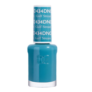 DND Nail Lacquer - 434 Blue Colors - Gulf Stream by DND - Daisy Nail Designs sold by DTK Nail Supply