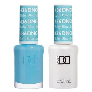  DND Gel Nail Polish Duo - 436 Blue Colors - Baby Blue by DND - Daisy Nail Designs sold by DTK Nail Supply