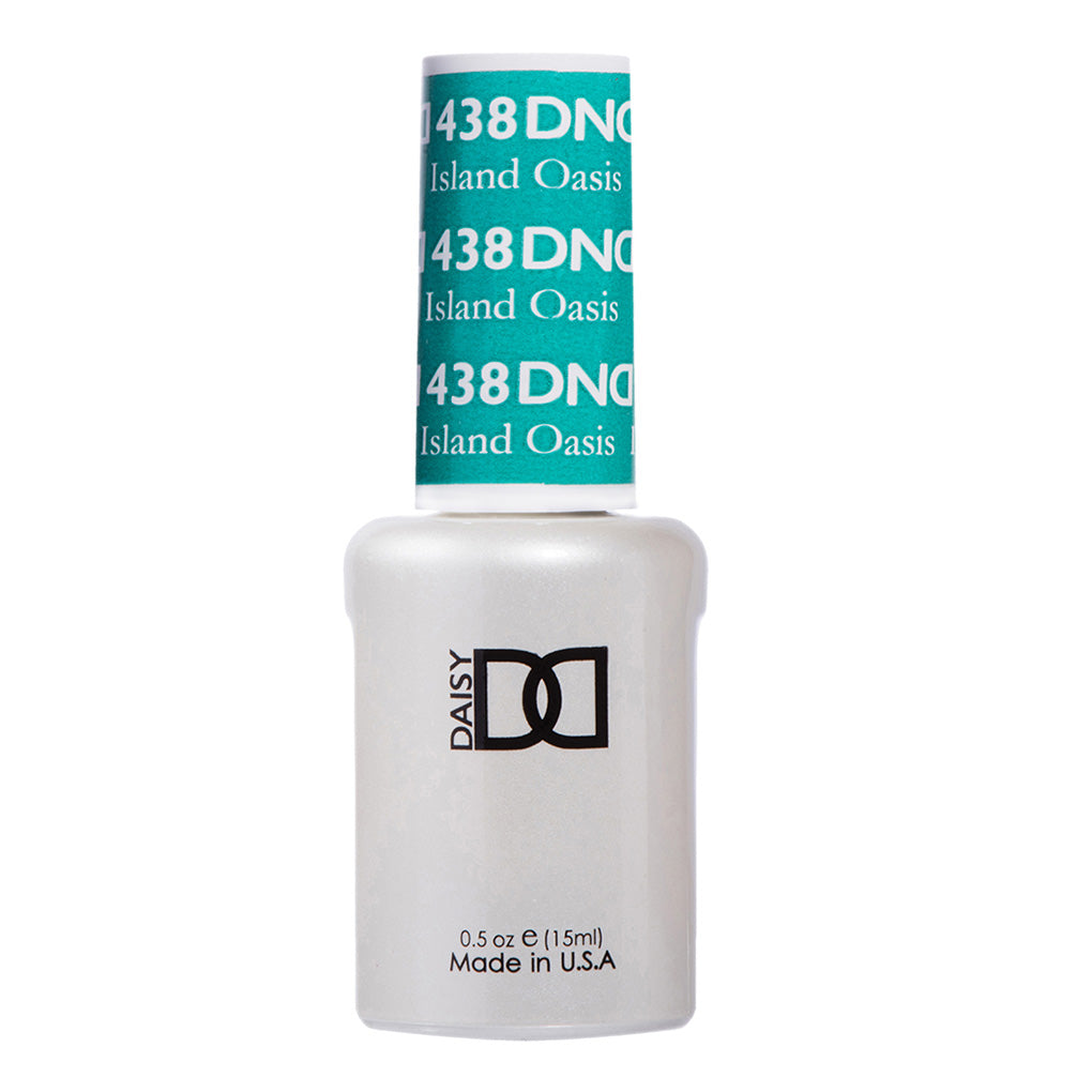 DND Gel Polish - 438 Green Colors - Island Oasis by DND - Daisy Nail Designs sold by DTK Nail Supply