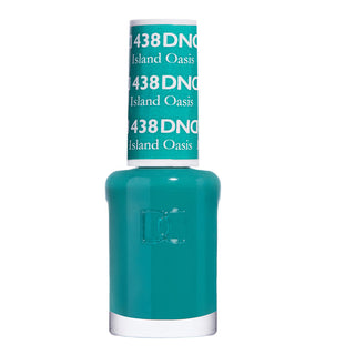  DND Nail Lacquer - 438 Green Colors - Island Oasis by DND - Daisy Nail Designs sold by DTK Nail Supply