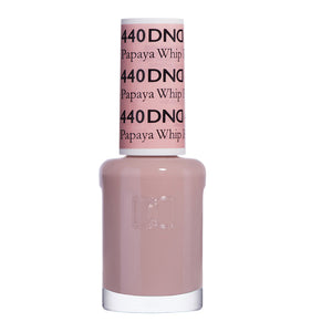 DND Nail Lacquer - 440 Brown Colors - Papaya Whip by DND - Daisy Nail Designs sold by DTK Nail Supply