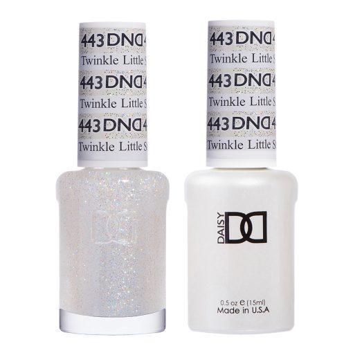  DND Gel Nail Polish Duo - 443 Twinkle Little Star by DND - Daisy Nail Designs sold by DTK Nail Supply