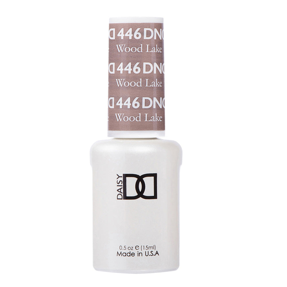 DND Gel Polish - 446 Brown Colors - Wood Lake by DND - Daisy Nail Designs sold by DTK Nail Supply