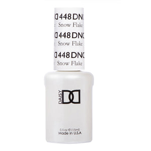 DND Gel Polish - 448 White Colors - Snow Flake by DND - Daisy Nail Designs sold by DTK Nail Supply