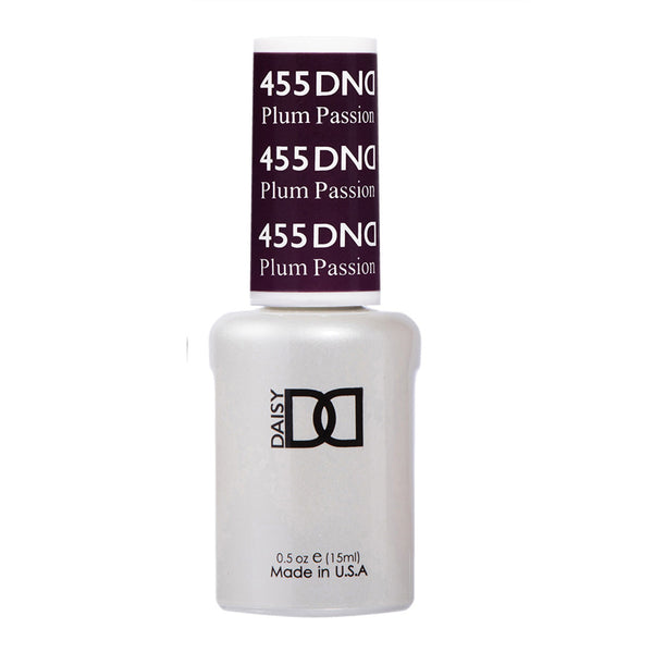 DND Gel Polish - 455 Purple Colors - Plum Passion by DND - Daisy Nail Designs sold by DTK Nail Supply
