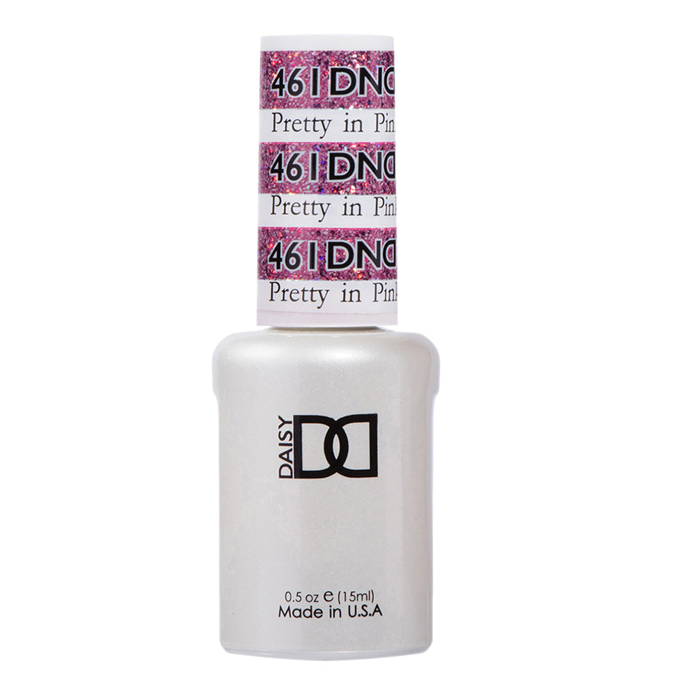 DND Gel Polish - 461 Pink Colors - Pretty in Pink by DND - Daisy Nail Designs sold by DTK Nail Supply