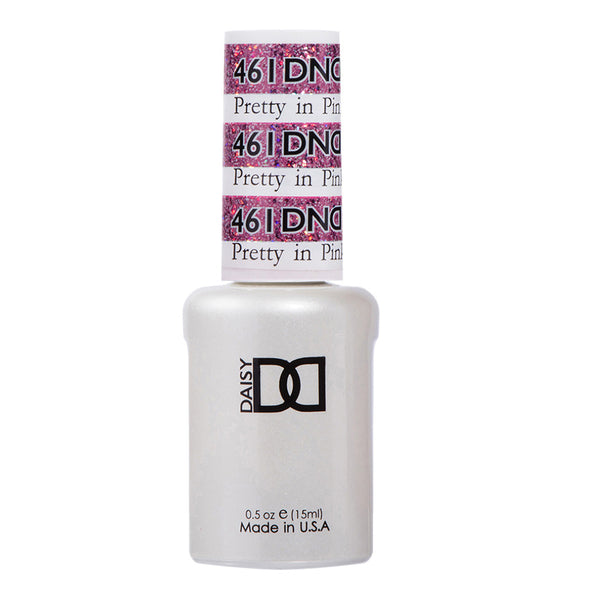 DND Gel Polish - 461 Pink Colors - Pretty in Pink by DND - Daisy Nail Designs sold by DTK Nail Supply