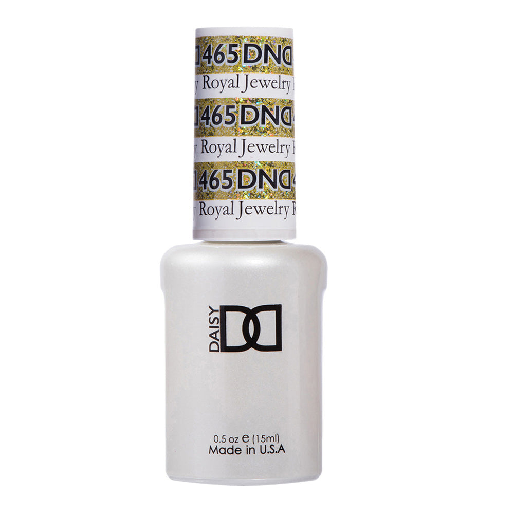 DND Gel Polish - 465 Yellow Colors - Royal Jewelry by DND - Daisy Nail Designs sold by DTK Nail Supply
