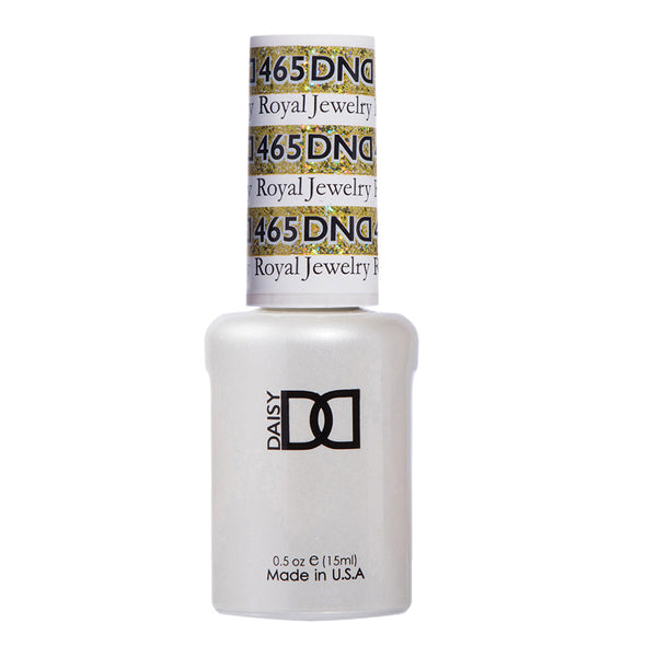 DND Gel Polish - 465 Yellow Colors - Royal Jewelry by DND - Daisy Nail Designs sold by DTK Nail Supply