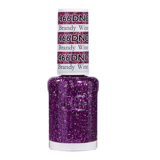 DND Nail Lacquer - 466 Purple Colors - Brandy Wine by DND - Daisy Nail Designs sold by DTK Nail Supply