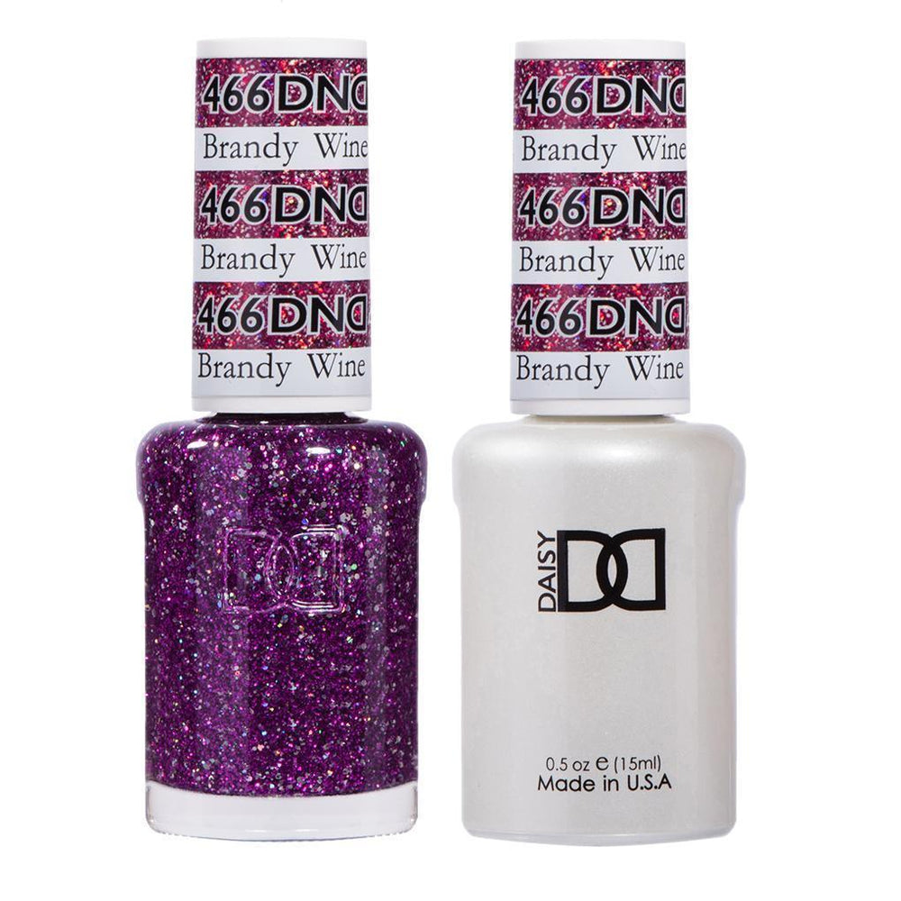  DND Gel Nail Polish Duo - 466 Brandy Wine by DND - Daisy Nail Designs sold by DTK Nail Supply
