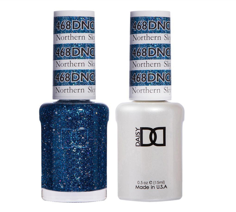  DND Gel Nail Polish Duo - 468 Northern Sky by DND - Daisy Nail Designs sold by DTK Nail Supply