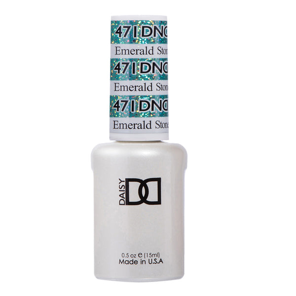 DND Gel Polish - 471 Blue Colors - Emerald Stone by DND - Daisy Nail Designs sold by DTK Nail Supply