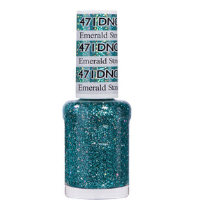DND Nail Lacquer - 471 Blue Colors - Emerald Stone by DND - Daisy Nail Designs sold by DTK Nail Supply