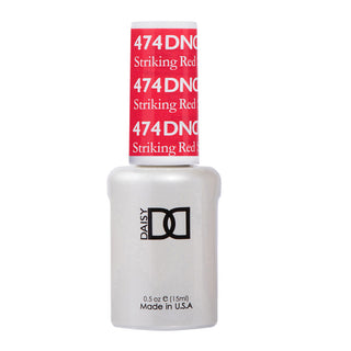 DND Gel Polish - 474 Red Colors - Striking Red by DND - Daisy Nail Designs sold by DTK Nail Supply