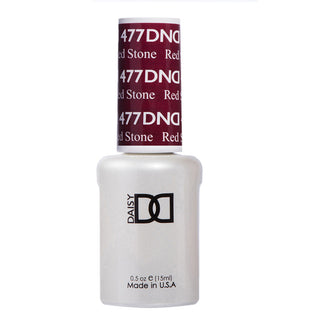 DND Gel Polish - 477 Red Colors - Red Stone by DND - Daisy Nail Designs sold by DTK Nail Supply