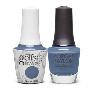  Gelish GE 482 - Test The Waters - Gelish & Morgan Taylor Combo 0.5 oz by Gelish sold by DTK Nail Supply