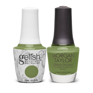  Gelish GE 483 - Leaf It All Behind - Gelish & Morgan Taylor Combo 0.5 oz by Gelish sold by DTK Nail Supply