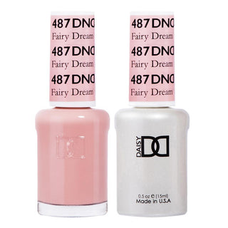  DND Gel Nail Polish Duo - 487 Brown Colors - Fairy Dream by DND - Daisy Nail Designs sold by DTK Nail Supply