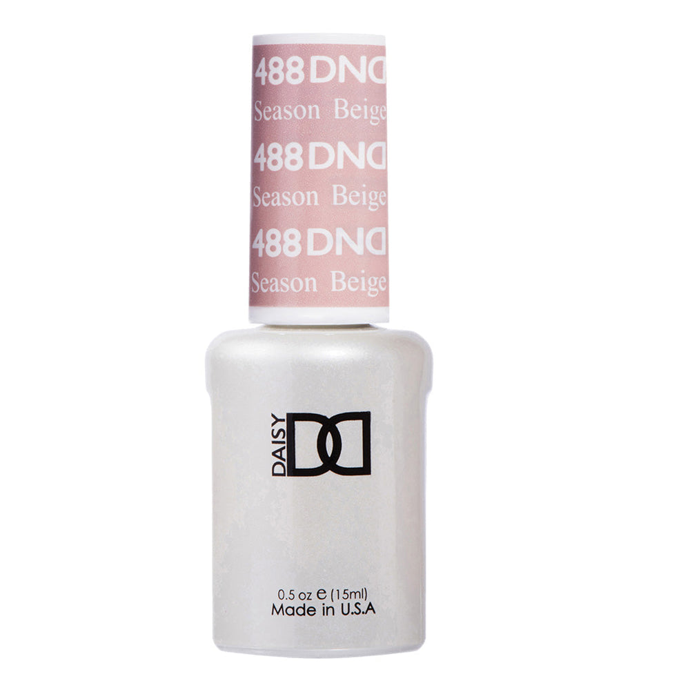 DND Gel Polish - 488 Brown Colors - Season Beige by DND - Daisy Nail Designs sold by DTK Nail Supply