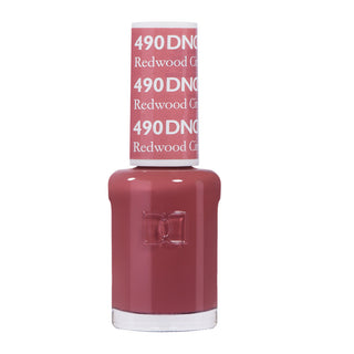 DND Nail Lacquer - 490 Brown Colors - Redwood City by DND - Daisy Nail Designs sold by DTK Nail Supply